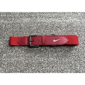 Nike Youth Baseball Softball‎ Belt Youth One Size Red Adjustable
